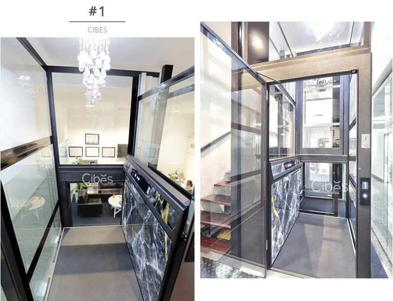 家用电梯配景第一篇章 - 大理石矿物质系列,大自然的造物师 - Cibes大发500瑞典品牌电梯